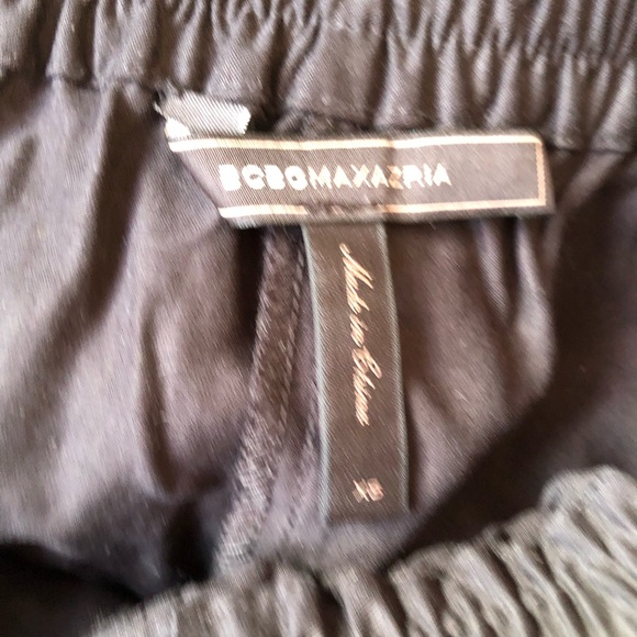 ❤️BCBG MaxAzria Black Wrap Front Pants Jarred Size XS - Picture 7 of 9